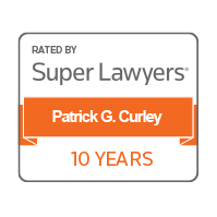 Rated By Super Lawyers | Patrick G. Curley | 10 Years
